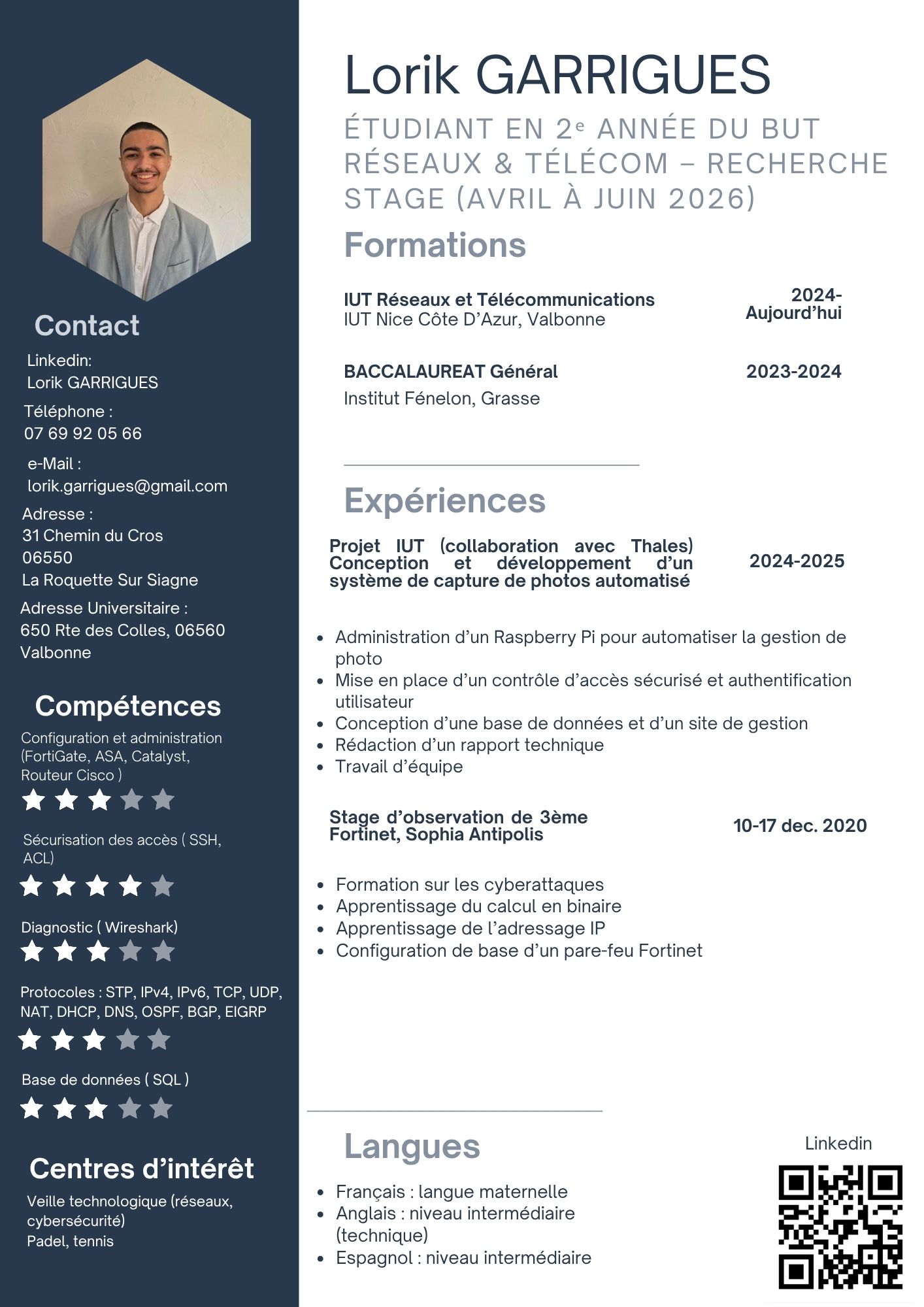 Lorik's CV